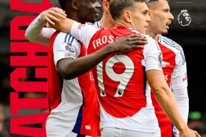 亚博-伦敦内战！阿森纳晒海报预热战水晶宫：萨卡、特罗萨德等人出镜