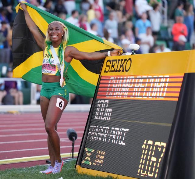 亚博体育APP-牙买加女飞人再揽百米领奖台 连串数据展现统治力